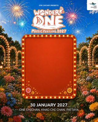 ร่วมงาน Wonder One Music Festival 2027 — อัปโหลดรูปของคุณ